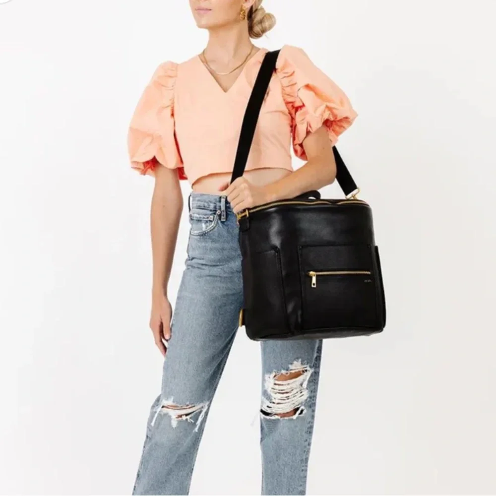 Fawn Design Original Diaper Bag (Black)